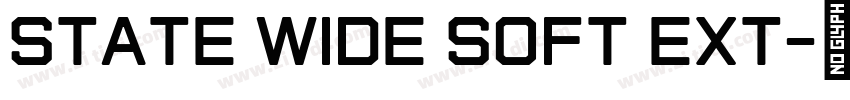 State Wide Soft Ext字体转换